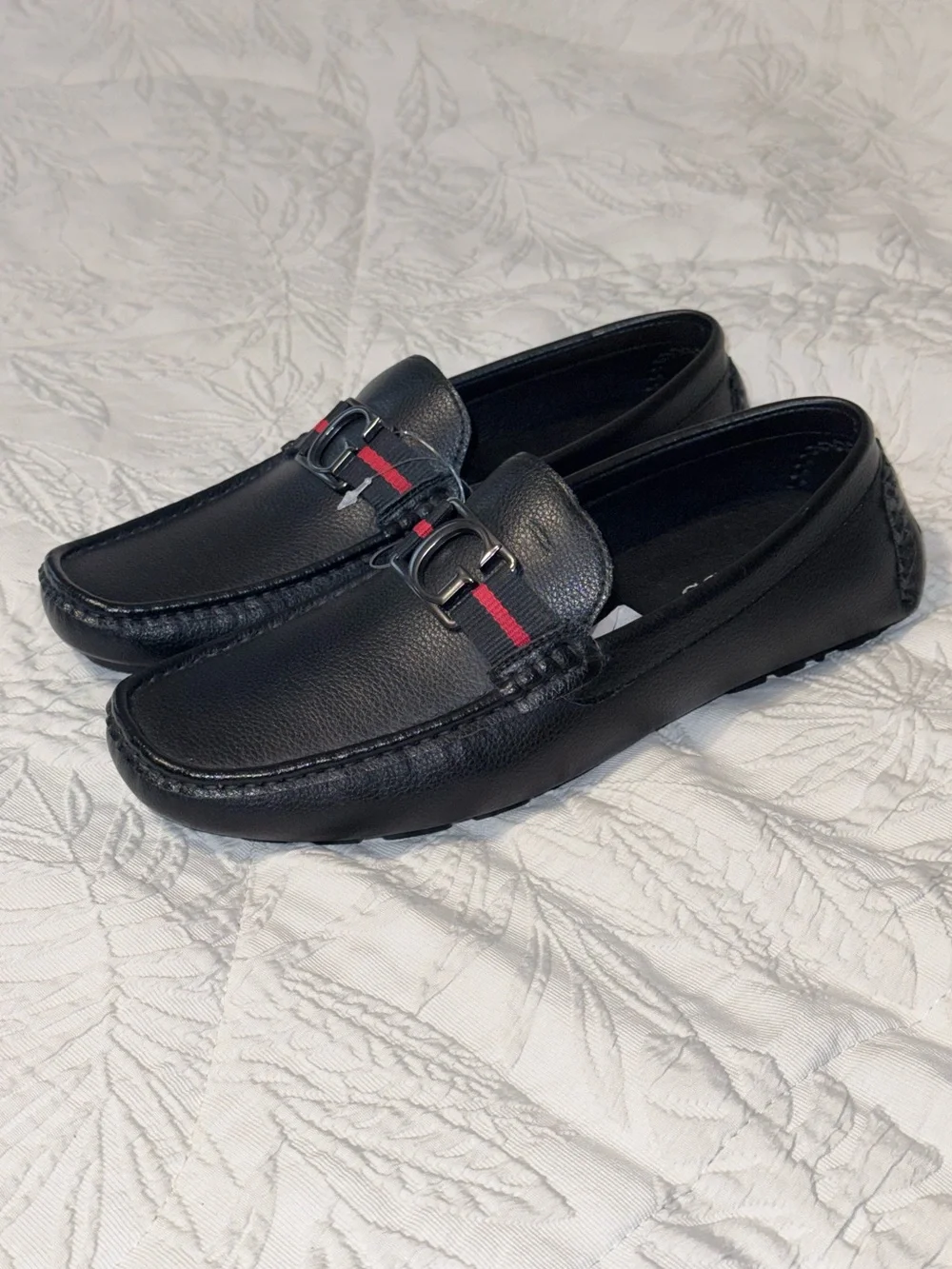 GUESS Askers Black Driver Loafers Size 9